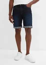 Bermuda en jean extensible, Regular, bonprix