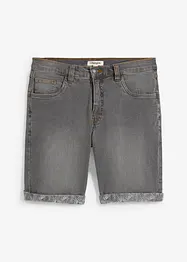 Bermuda en jean extensible, Regular, bonprix
