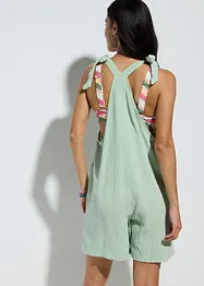 Combishort de plage en gaze de coton, bonprix