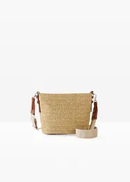 Sac à bandoulière aspect paille, bonprix