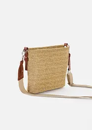 Sac à bandoulière aspect paille, bonprix
