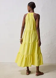 Robe en coton et soie, bonprix