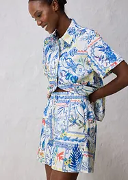 Short en coton et soie, bonprix