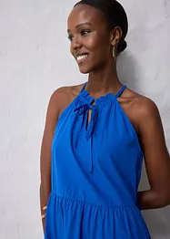 Robe en coton et soie, bonprix
