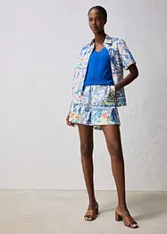 Top en maille de coton et soie, bonprix