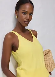 Top en maille de coton et soie, bonprix