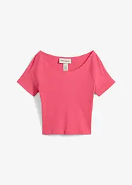 Figurbetontes T-Shirt aus reiner Bio-Baumwolle, bonprix