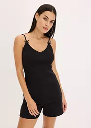 Pyjashort en coton côtelé, bonprix