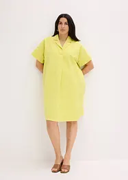 Robe ample en coton avec pli plat devant, bonprix