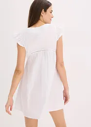 Chemise de nuit légère et oversize en tissu texturé, bonprix