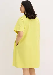 Robe ample en coton avec pli plat devant, bonprix