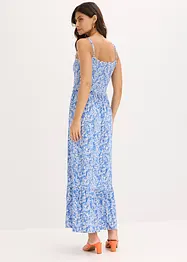 Robe smockée à fines bretelles, bonprix