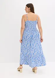 Robe smockée à fines bretelles, bonprix
