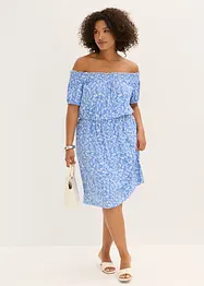 Robe col bardot, bonprix