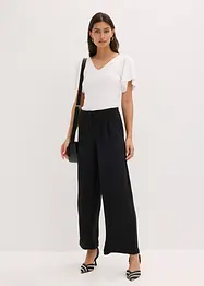 Pantalon texturé, bonprix