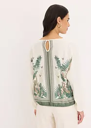 T-shirt tunique imprimé, bonprix