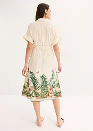 Robe-chemise avec base imprimée, bonprix