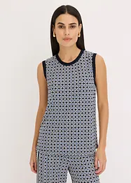 Top au motif minimaliste, bonprix
