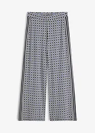 Pantalon en jersey au motif minimaliste, bonprix