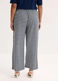 Pantalon en jersey au motif minimaliste, bonprix