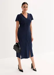 Robe fendue en jersey, bonprix