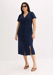 Robe fendue en jersey, bonprix
