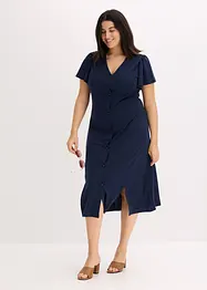 Robe fendue en jersey, bonprix