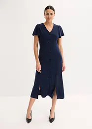 Robe fendue en jersey, bonprix