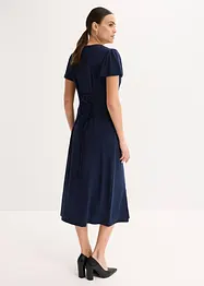 Robe fendue en jersey, bonprix