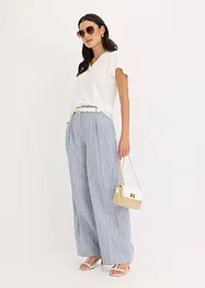 T-shirt en viscose à col boutonné, bonprix