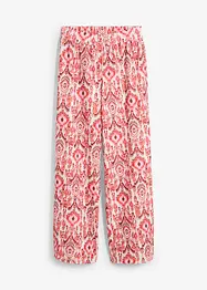 Pantalon jogger en crêpe texturé, bonprix