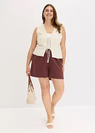 Short en lin majoritaire, bonprix