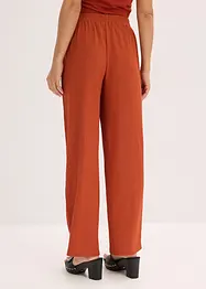 Pantalon en jersey crêpe, bonprix