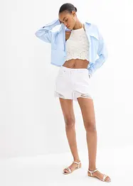 Top dos nu en maille, bonprix