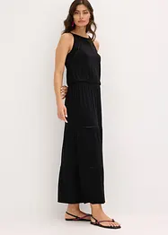 Robe longue avec empiècements au crochet, bonprix