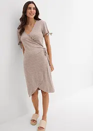 Wickelkleid aus fließendem Viskose-Elasthan-Mix, bonprix