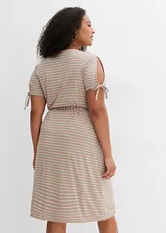 Robe portefeuille en mélange viscose-élasthanne fluide, bonprix
