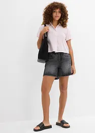 Jeans-Shorts Mid Waist, Low Stretch, bonprix