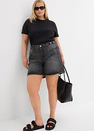 Jeans-Shorts Mid Waist, Low Stretch, bonprix