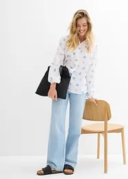 Chemisier oversize 100 % coton, bonprix
