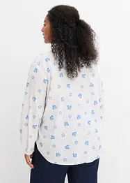 Chemisier oversize 100 % coton, bonprix
