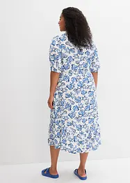 Robe ample en viscose froissée, bonprix