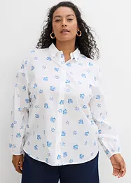 Chemisier oversize 100 % coton, bonprix