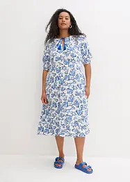 Robe ample en viscose froissée, bonprix