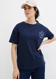 T-shirt boxy 100% coton, bonprix