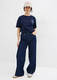 T-shirt boxy 100% coton, bonprix