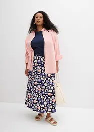 Jupe longue en jersey viscose, bonprix