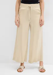 Pantalon 7/8 en Tencel à taille élastiquée, bonprix