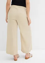 Pantalon 7/8 en Tencel à taille élastiquée, bonprix