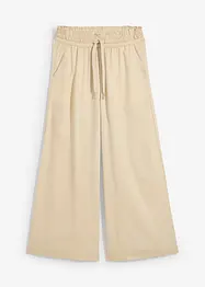 Pantalon 7/8 en Tencel à taille élastiquée, bonprix